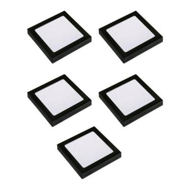 Imagem de Painel Led Avant Sobrepor 18w 6500k Bivolt Preto 5 Uni.