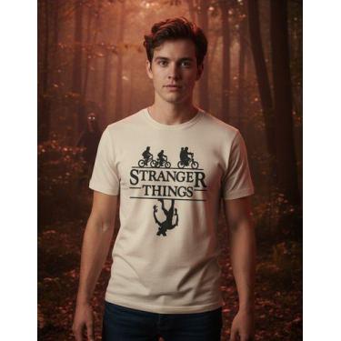 Imagem de Camiseta Stranger Things Mike Demogorgon Unissex - - Missionario S Sto