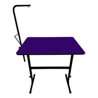 Imagem de Mesa De Tosa Regulável Pet Shop 80x60 Varias Cores - Bravura Pet, Roxo