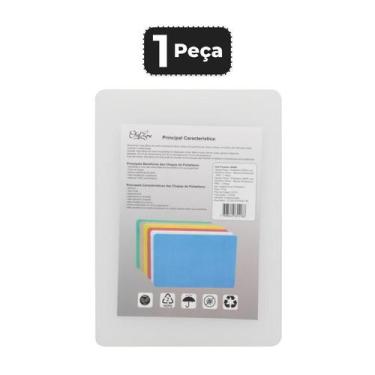 Imagem de Tabua placa - polietileno pead lisa 50x30cm-15mm - Chef Line