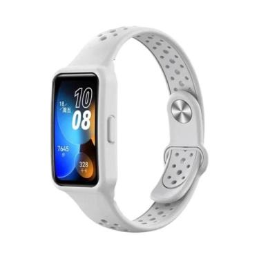 Imagem de Pulseira Esportiva De Silicone Respirável Para Huawei Band 10 9 8 7 6,