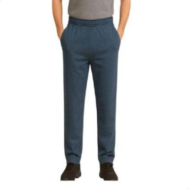 Imagem de Calça De Moletom Flanelado Unissex Adulto Com Bolso Interno-Unissex