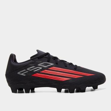 Imagem de Chuteira Campo Adidas F50 Club Unissex, Chumbo, 41