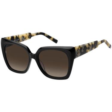 Imagem de Óculos de Sol Tommy Hilfiger Th 2285/S WR7 - Preto 53-Feminino