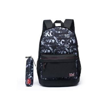 Imagem de Mochila Escolar Ecko Masculina Resistente Trabalho Faculdade 17 Litros-Masculino