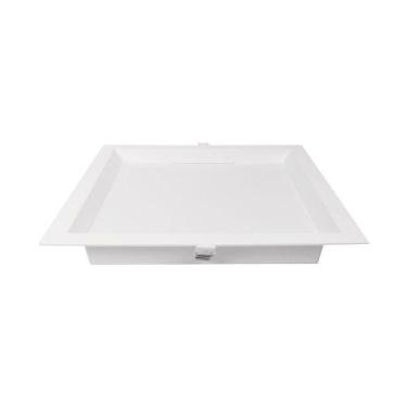 Imagem de Painel De Led Nordecor Quadrado Kais De Embutir Recuado 24w Bivolt Bra