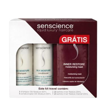 Imagem de Senscience Kit Silk Moisture Inner Travel Size (6 produtos)