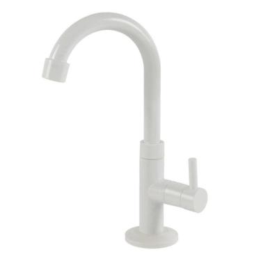 Imagem de Torneira para Cozinha Higo Mesa ABS - 2190 W60 1/4 Volta Branco