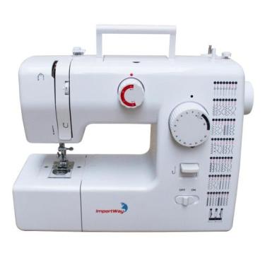 Imagem de Máquina de Costura 59 Pontos Profissional Portátil Bivolt - IMPORTWAY,