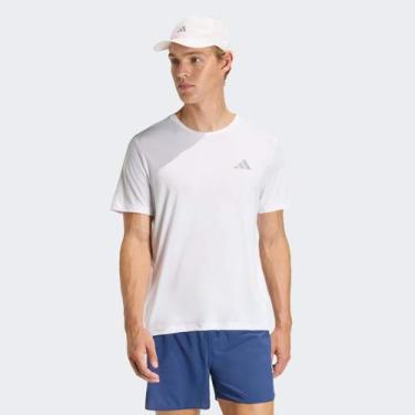 Imagem de Camiseta Adidas Run Ess Tee Branca, G