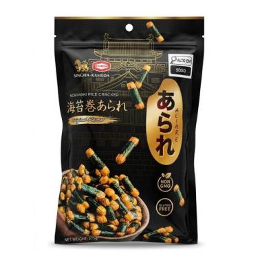 Imagem de Aperitivo de Arroz Nori Arare com Alga SINGHA 85g - Kameda
