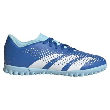 Imagem de Chuteira Adidas Predator Accuracy Society Masculina, Azul, 42