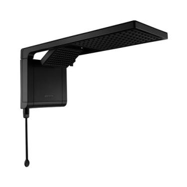 Imagem de Chuveiro Lorenzetti Acqua Duo Ultra Eletrônico Preto Fosco 127V