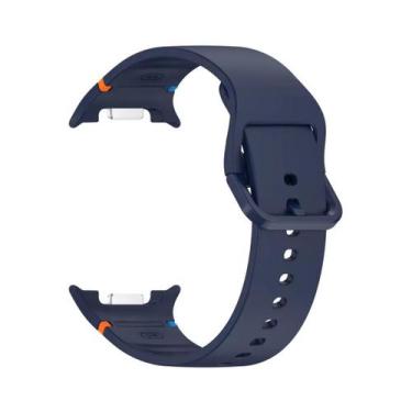 Imagem de Pulseira Silicone Para Galaxy Watch 8 e 8 Classic - Azul - Esquire Tec