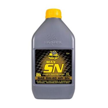 Imagem de Óleo de Motor Bardahl 5W40 API SN Promax 1L