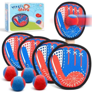 Imagem de Jogo de Arremesso e Pega com Bolas LADFAR para Crianças, Brinquedo par