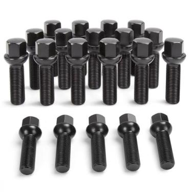 Imagem de Parafusos de roda SUCOSO M14x1,5 45 mm assento esférico, 20 peças