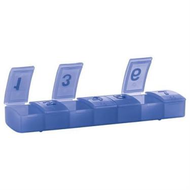 Imagem de Porta Comprimidos Marinho - Tupperware - Utensílio Portátil Azul