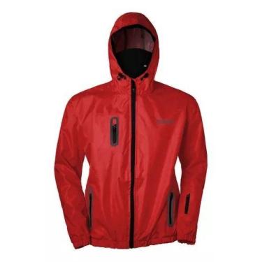 Imagem de Jaqueta Motociclista Texx Corta Vento Impermeável Motoqueiro, 8G, Verm