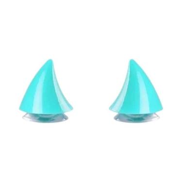 Imagem de Adesivos De Capacete Com Chifres De Diabo Para Moto E Bicicleta, Acess
