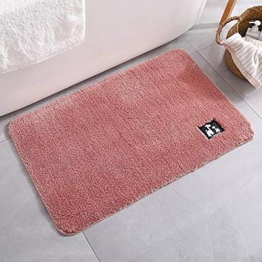 Imagem de jia cool Os tapetes antiderrapantes para banheiro são tapetes de veludo super absorventes para banheiro, 31,5 x 47,5 cm