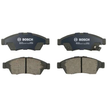 Imagem de Bosch BP1195 QuietCast Premium Conjunto de pastilhas de freio a disco semi-metálicas para Honda: 1997-2005 Civic; Suzuki: 2006-2007 Aerio; Frente