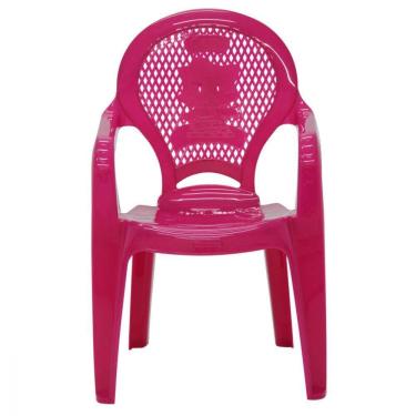 Imagem de Cadeira Infantil Tramontina Catty Estampada em Rosa