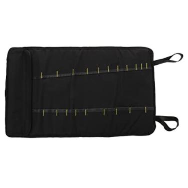 Imagem de Hemoton Saco De Armazenamento De De Chef Envoltório De De Chef Saco De Kit De Oxford Roll Facas De Mão Facas De Caixa De Chefe Talheres Saco De Embalagem Tecido Oxford