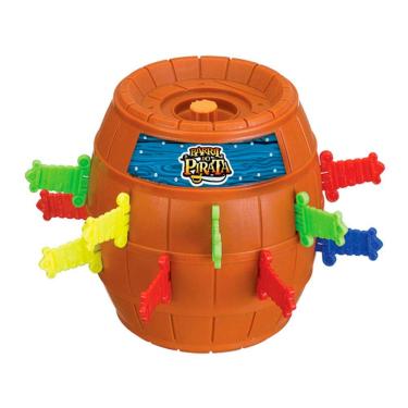 Imagem de Jogo Barril do Pirata Art Brink 6+ Anos Cores Sortidas 1 Unidade