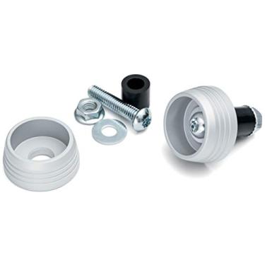 Imagem de Kuryakyn Acessório de realce de motocicleta 3807: Deslizador de eixo dianteiro Lodestar para BMW R 1200 e 1250 2013-20, prata, 1 par