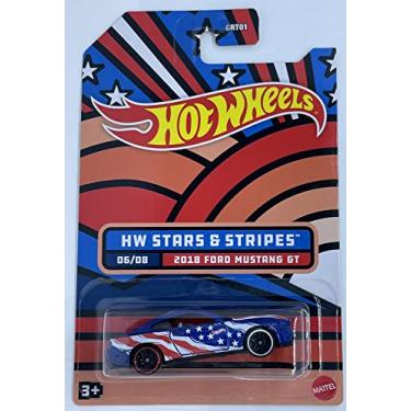 Imagem de Hot Wheels 2022 - 2018 Ford Mustang GT - Stars & Stripes - 6/8