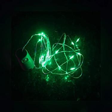 Imagem de Fio de Led Luz de Fada com Rolha (CLIQUE e Escolha sua cor) (Verde)