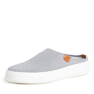 Imagem de Dearfoams Tênis feminino original Comfort Annie Clog, Cinza médio, 38