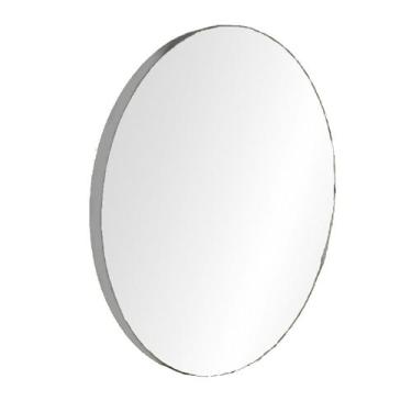 Imagem de Espelho Decorativo Lua Cheia Externo Cinza 50 Cm Redondo - E2g Design