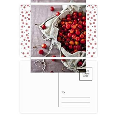 Imagem de Fotografia de cereja, frutas vermelhas, temperadas, Natal, Natal, Natal, celebração, cartão postal Blessing Mailing Card