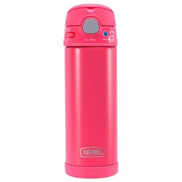 Imagem de Garrafa Térmica 470ml Eldorado Aço Inox Bebidas Geladas Por Até 12 Horas Thermos