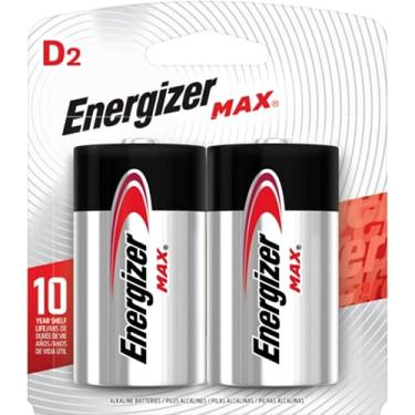 Imagem de Pilha Alcalina D2 Grande Energizer Max Com 2 Unidades