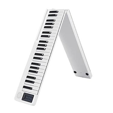 Imagem de Camnoon Piano portátil de 88 teclas dobrável Piano Digital Multifuncional Piano Teclado Eletrônico para Aluno de Piano Instrumento Musical