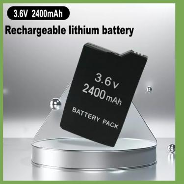 Imagem de 3.6v 2400mah bateria recarregável de lítio para sony psp2000 psp3000 psp 2000 3000 PSP-S110