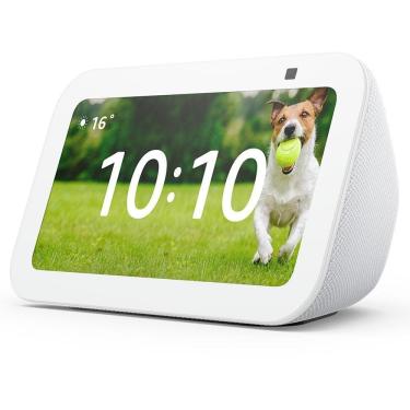 Imagem de Smart Speaker Echo Show 5 3ª Geração Amazon com Display de 5,5&quot; e Alexa Branca - B09B2S9
