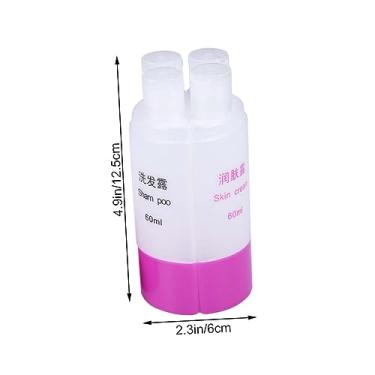 Imagem de ADOCARN Conjunto 1 Unidade garrafa viagem the color purple jarra plástico dispensador sabonete viagem recipientes cosméticos viagem bebedouro loção corporal líquido