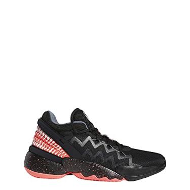 Imagem de adidas Mens D.O.N. Issue #2 Venom Basketball Sneakers Shoes Casual - Black,Pink - Size 8.5 M