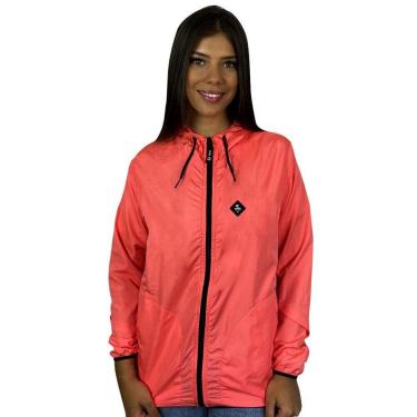 Imagem de Jaqueta Corta Vento Ciclismo Feminino Rosa WSS Diamond-Feminino