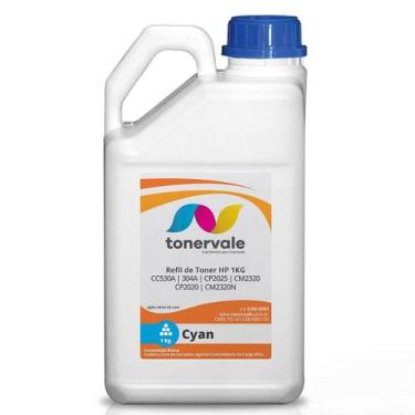 Imagem de Toner Refil TankFull Para HP CC531A 304A Ciano - HP CP2025, CM2320, CP
