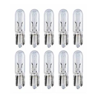 Imagem de Lâmpada Esmagadinha Base Vidro T5 12v 1,2w 10 Unidades - Qualyten