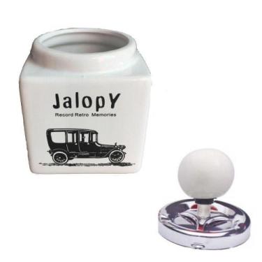 Imagem de Cinzeiro Cerâmica Com Tampa E Reservatório Jalopy - Spinning ashtray