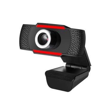 Imagem de Adesso CyberTrack H3 Webcam 12 Megapixels 30 fps USB 20 1280x720 Video CMOS Sensor Microfone de foco manual para PC e laptop, preto