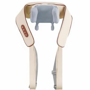 Imagem de Massageador de pescoço para alívio da dor nos tecidos profundos, Shiatsu elétrico, ferramentas de massagem para o pescoço, costas, ombro, músculo, alívio da dor nas pernas, pais, dia das mães,