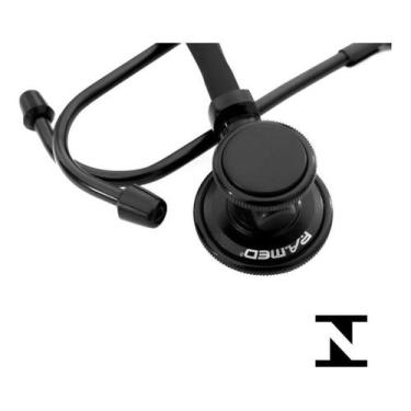 Imagem de Estetoscópio Black Total Rappaport P.a. Med Adulto E Infatil - P. A. M