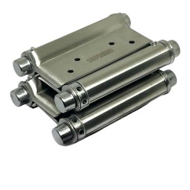 Imagem de Par De Dobradiça Inox Porta Vai E Vem Bang Bang 3 Pol. 7,5cm - soprano